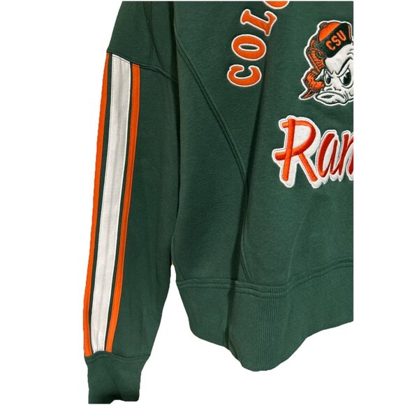 NEW CSU Colorado State Retro Rams Aggies Womens Stitched Crewneck Sweatshirt M - Picture 3 of 11